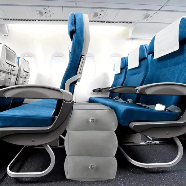 Cojín inflable para avión o auto