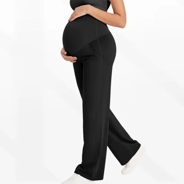 Pantalones de Maternidad de Pierna Ancha