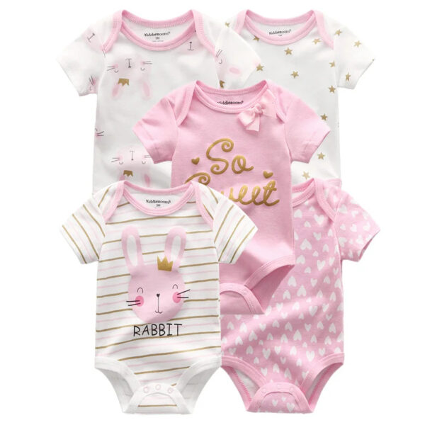 Conjunto de 5  pañaleros unisex
