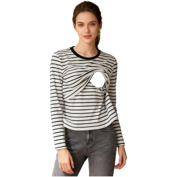 Camiseta de lactancia de algodón